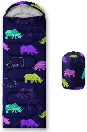 Axolotl Mermaid Scales Sleeping Bag for Kids Girls–Lightweight Warm Cold Weather Sleeping Bags,Waterproof Portable Sleeping Bag for Camping,3 Season Cold Weather Sleeping Bag,Sleeping Bag for Hiking