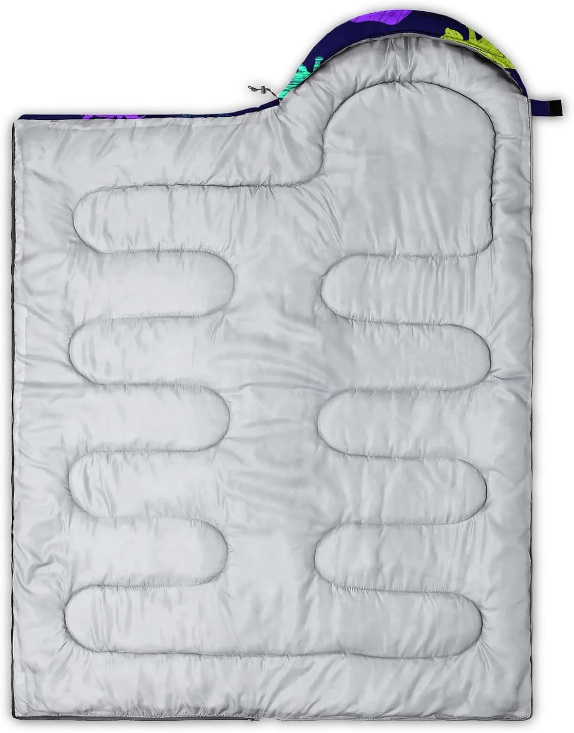 Axolotl Mermaid Scales Sleeping Bag for Kids Girls–Lightweight Warm Cold Weather Sleeping Bags,Waterproof Portable Sleeping Bag for Camping,3 Season Cold Weather Sleeping Bag,Sleeping Bag for Hiking