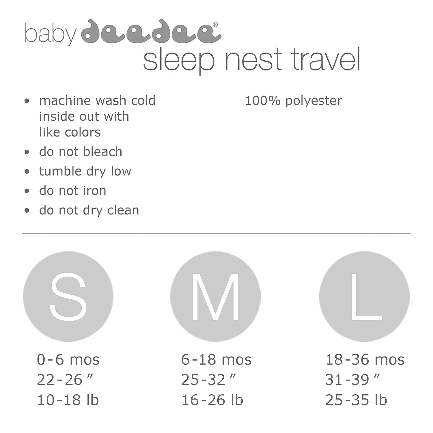 baby deedee Sleep Nest Travel Quilted Baby Sleeping Bag Sack with Sleeves, Hot Pink, Medium (6-18 Month), T289