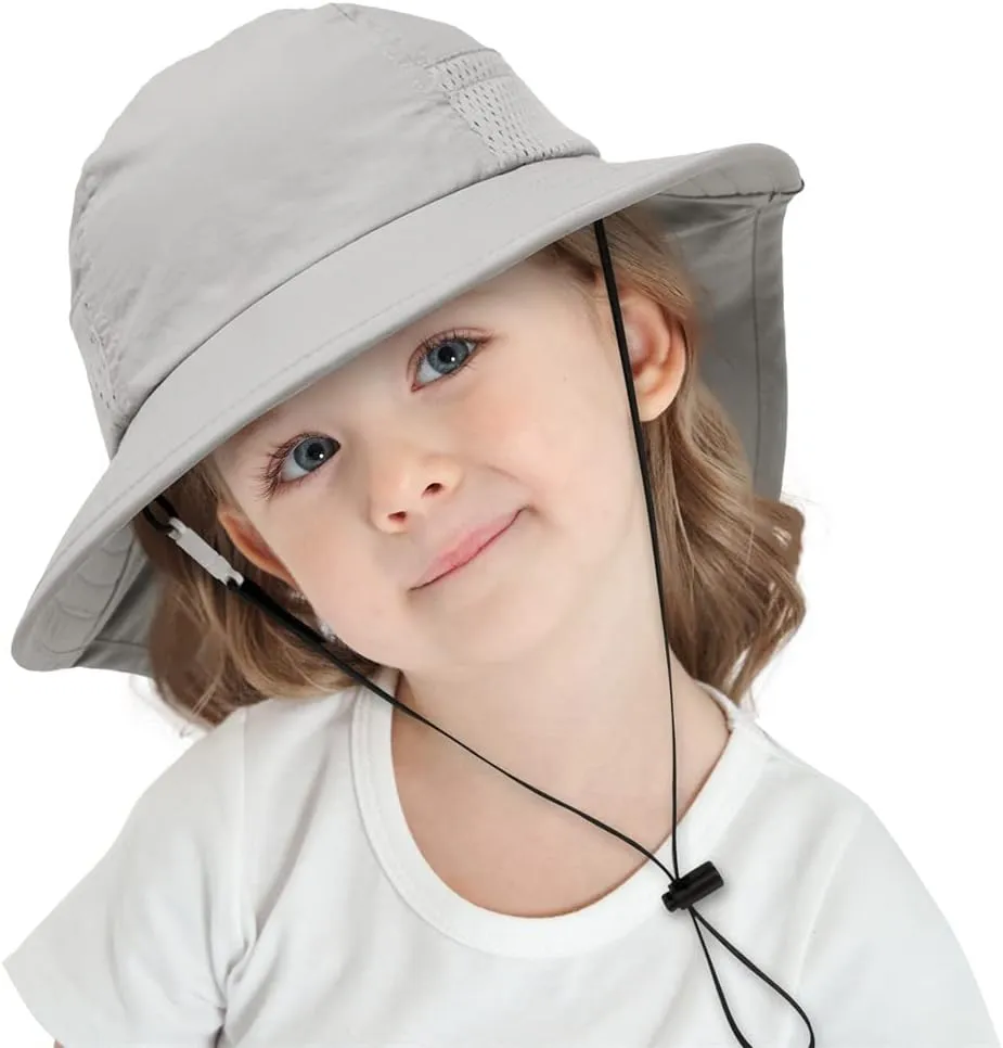 Baby Sun Protection Hat for Infant Toddlers Boys Girls UPF 50  Sunhat for Outdoor Beach Swim