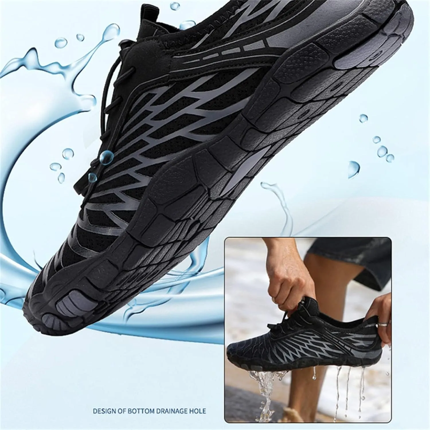 Barefoot Walking Shoes Women Men Hike Grounded Footwear Barefoot Womens Non Slip Minimalist Wide Toe Box Shoe Sneakers Women's Comfortable Walking Running Shoes Wide Width