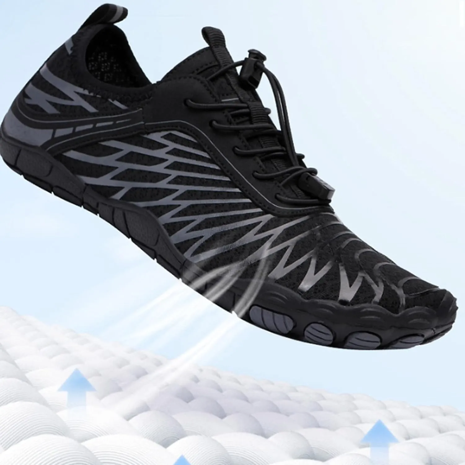 Barefoot Walking Shoes Women Men Hike Grounded Footwear Barefoot Womens Non Slip Minimalist Wide Toe Box Shoe Sneakers Women's Comfortable Walking Running Shoes Wide Width