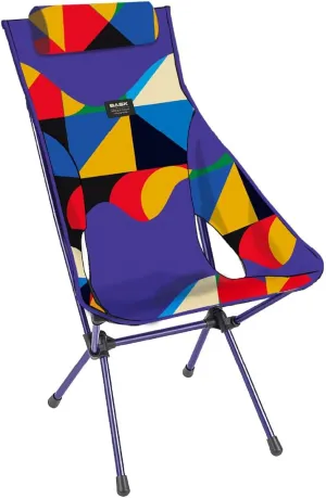 BASK Daydream Lightweight Folding Backpacking Chair with High Backrest and Pillow – Extra Large, Compact, Sturdy Aluminum Frame(330lbs) – Portable for Camping, Fishing, Beach, Garden and Travel-Purple