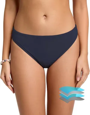 Beautikini Period Swimwear Bikini Menstrual Swim Bottoms Leakproof Low Waisted Period Bathing Suit Bottoms for Teen Girls