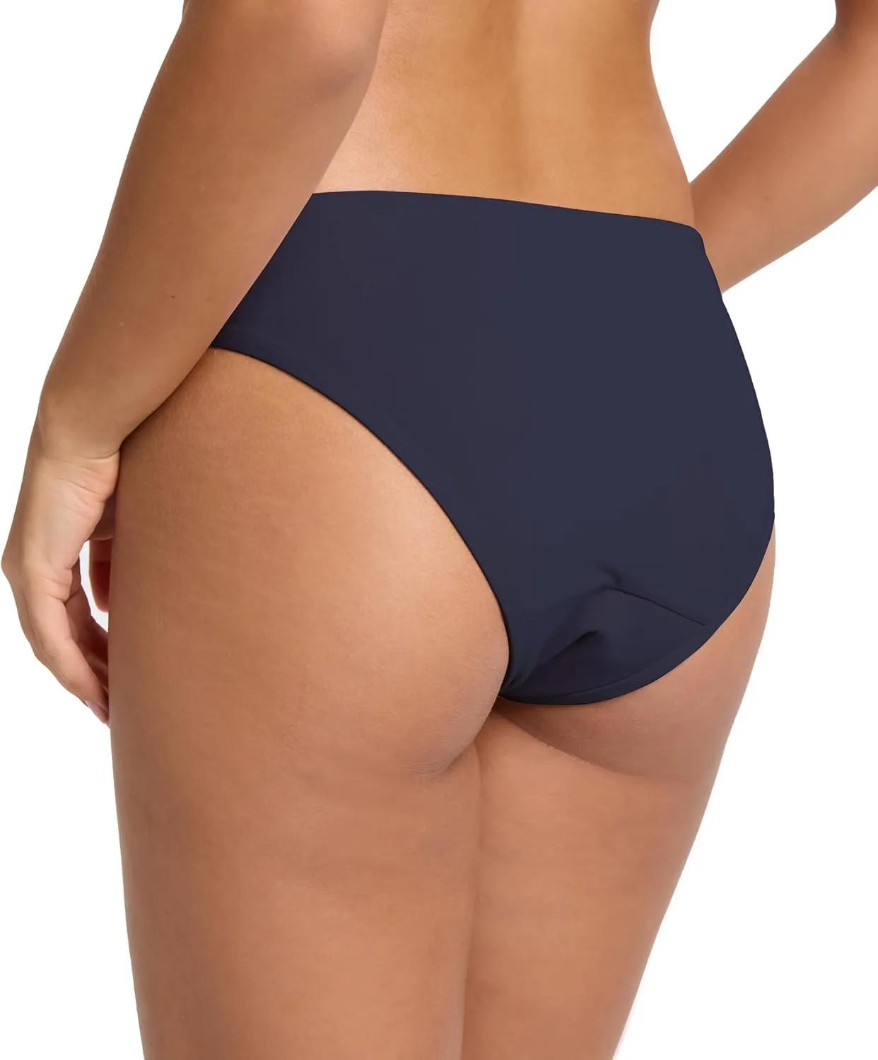 Beautikini Period Swimwear Bikini Menstrual Swim Bottoms Leakproof Low Waisted Period Bathing Suit Bottoms for Teen Girls