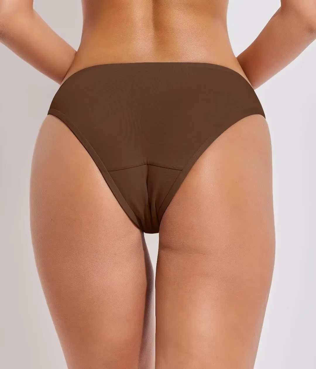 Beautikini Period Swimwear Bikini Menstrual Swim Bottoms Leakproof Low Waisted Period Bathing Suit Bottoms for Teen Girls