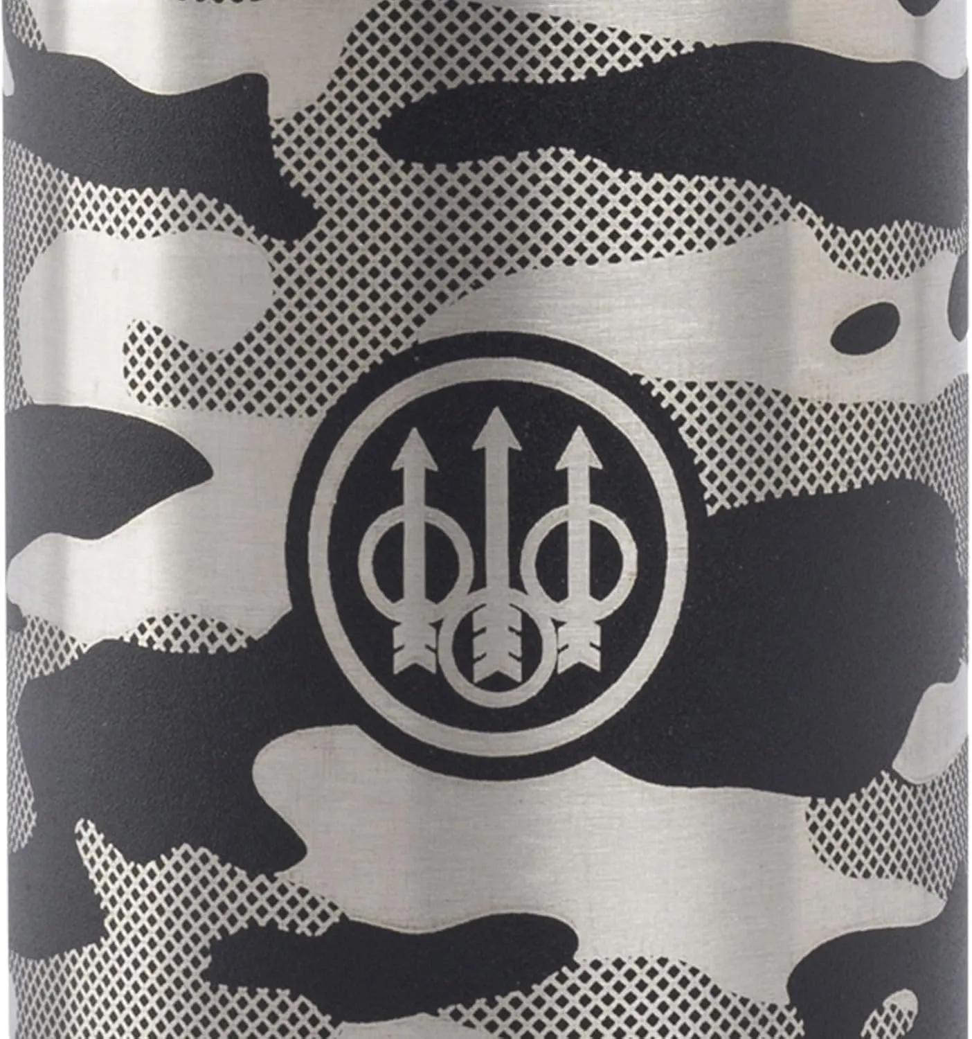 Beretta 16 Oz Durable Stainless Steel Insulated Water Bottle with Logo for Hot or Cold Liquids | Vacuum Seal Lid with Integrated Carabiner