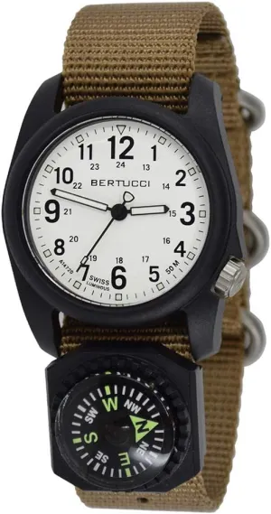 Bertucci Dx3 Compass - White - Coyote Nylon Compass