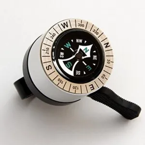 BIKE BELL WITH A DIFFERENCE BICYCLE COMPASS MINI FLICK CYCLE BELL SUIT ADULTS & KIDS