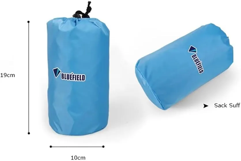 BlueField Unisex Reflective Outdoor Backpack Raincoat Rain Cover One-piece Rain Poncho Cape Jacket for Hiking Camping Cycling