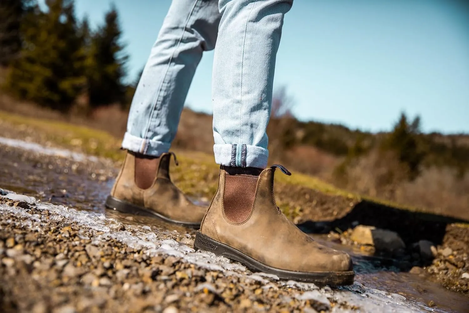 Blundstone mens Bl584 Rustic Brown
