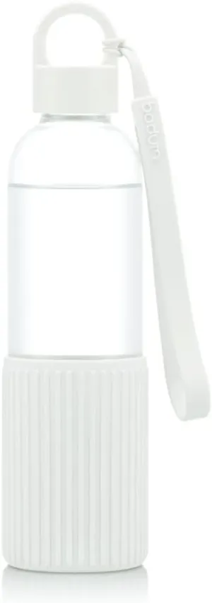 BODUM 12072-913BTR MELIOR Tumbler Water Bottle, 16.9 fl oz (500 ml), Off White, Plastic, Lightweight, Dishwasher Safe, Outdoor Use, Genuine Product