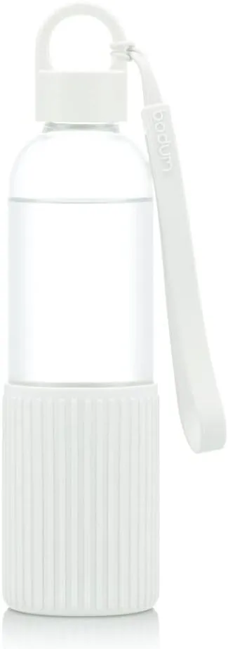 BODUM 12072-913BTR MELIOR Tumbler Water Bottle, 16.9 fl oz (500 ml), Off White, Plastic, Lightweight, Dishwasher Safe, Outdoor Use, Genuine Product