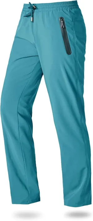 Boladeci Men's Joggers Lightweight Quick Dry Casual Athletic Hiking Pants Sweatpants with Pockets Elastic Waist