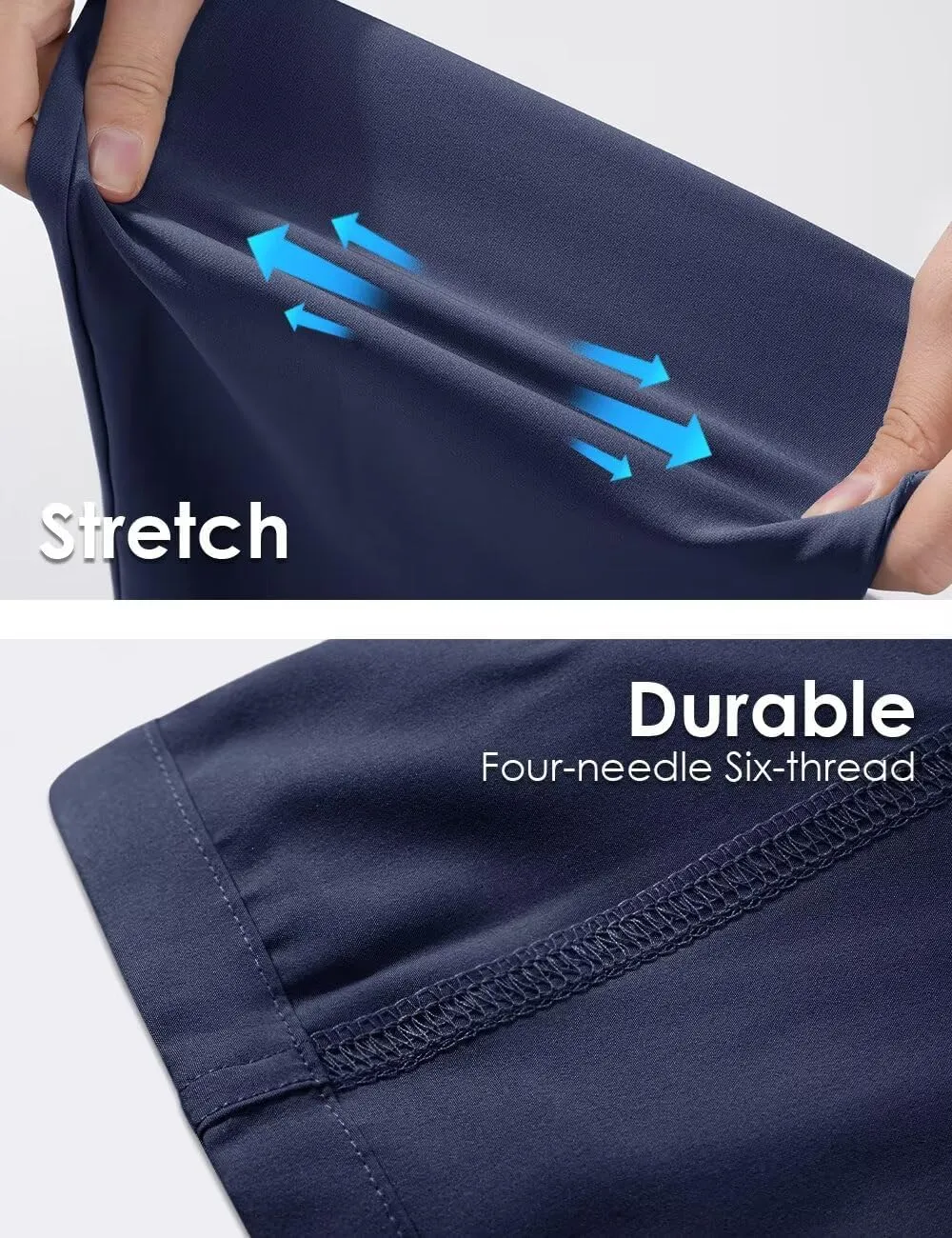 Boladeci Men's Joggers Lightweight Quick Dry Casual Athletic Hiking Pants Sweatpants with Pockets Elastic Waist