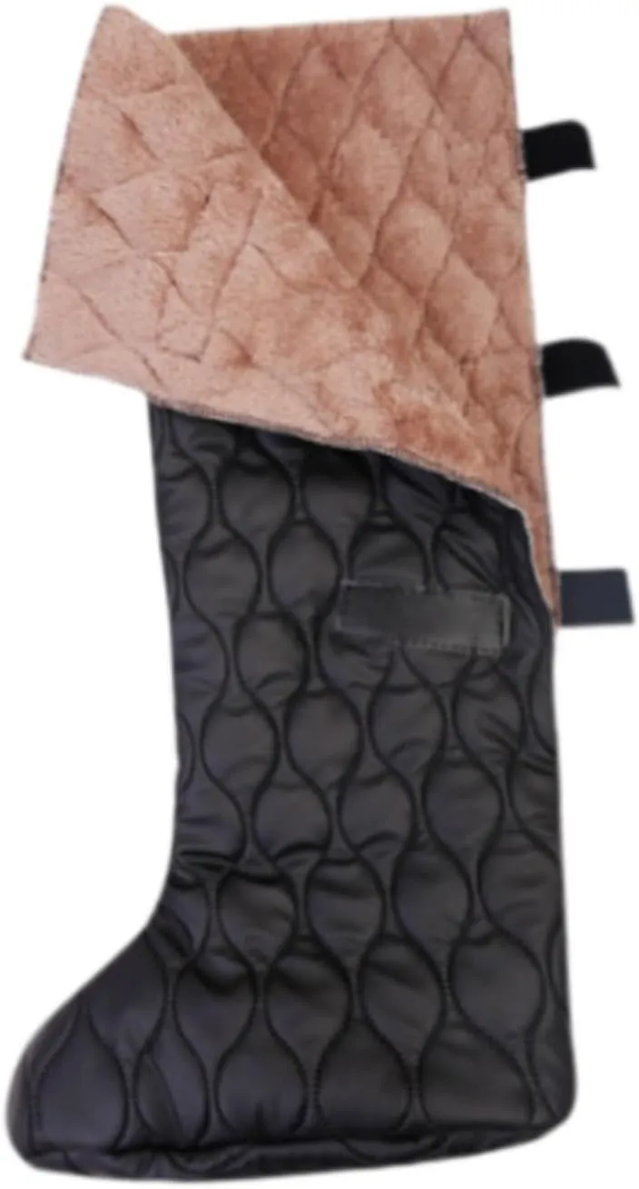 Booties Warm Sock Foot Down Slipper Soft Cozy,Thick,Thermal below The Knee Sleeping Sock Foot Cast Cover for Skiing Home Tent