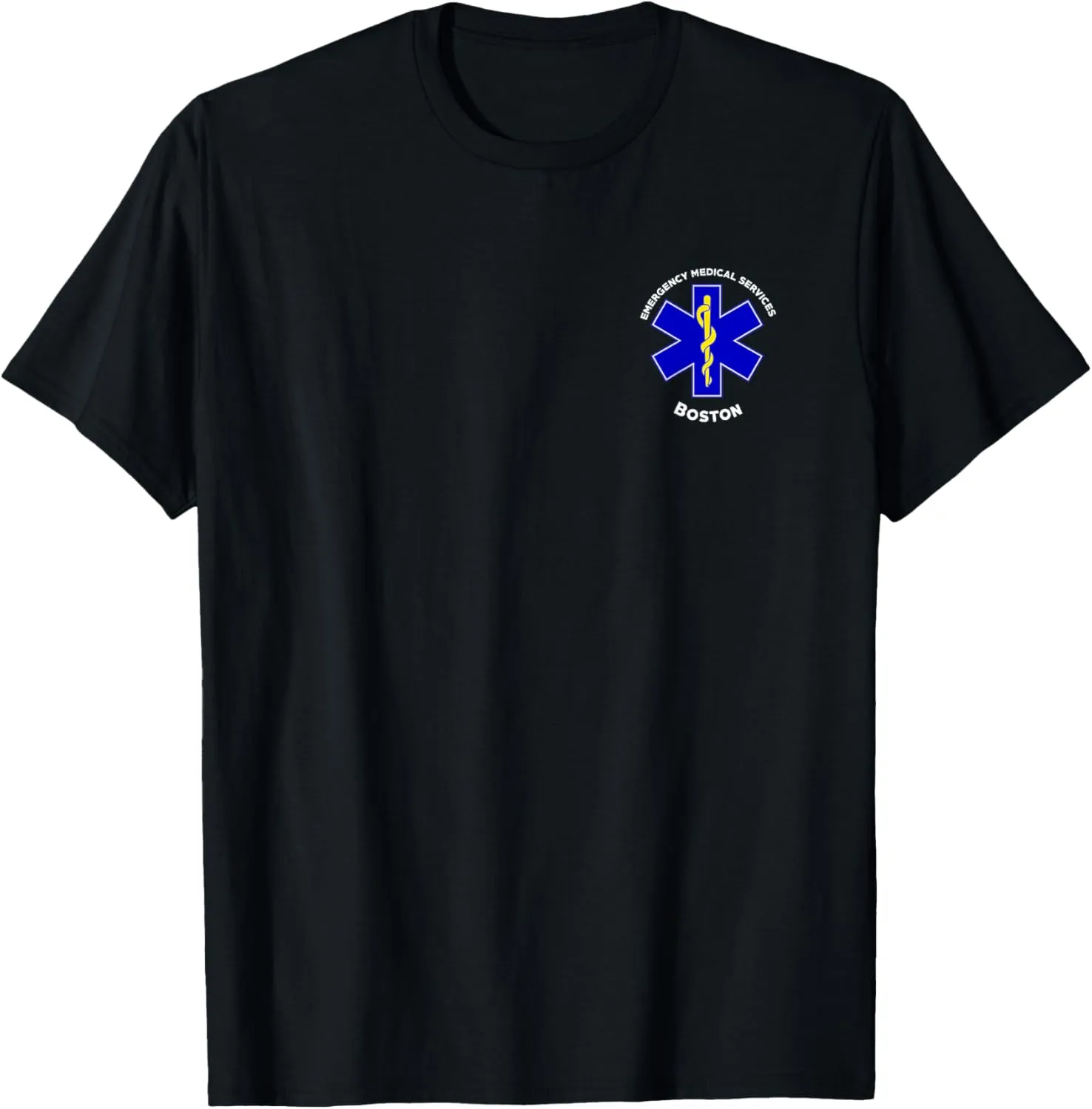 Boston Massachusetts EMS Paramedic EMT Uniform T-Shirt T-Shirt