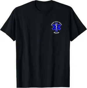 Boston Massachusetts EMS Paramedic EMT Uniform T-Shirt T-Shirt