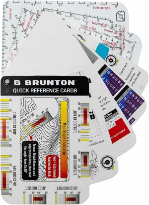 Brunton Quick Reference Card Set