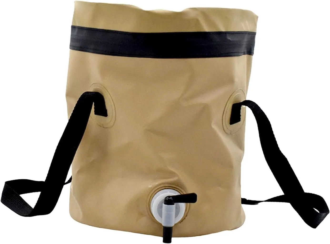 Bucket with Zipper Lid, Waterproof Compact