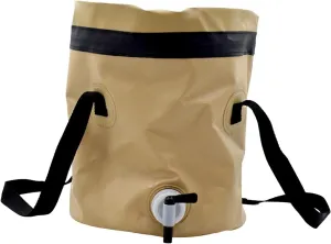 Bucket with Zipper Lid, Waterproof Compact