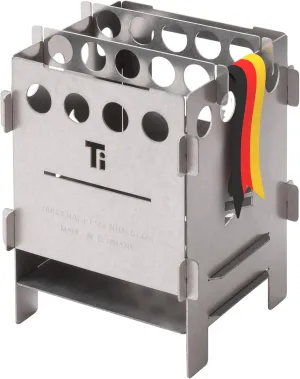 Bushbox Titanium Outdoor Pocket Stove