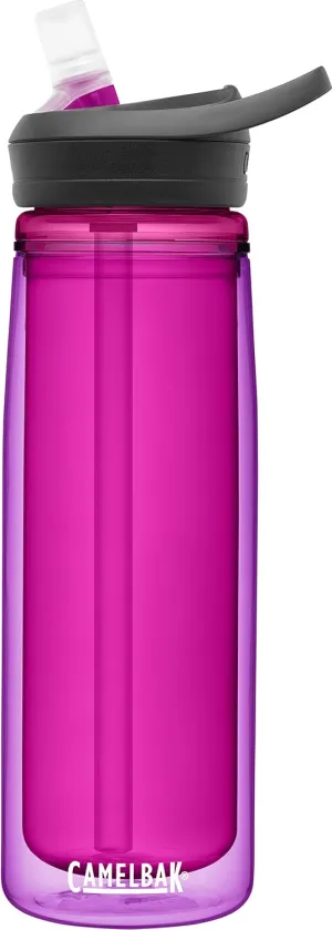 CamelBak eddy  Water Bottle with Tritan Renew – Straw Top Insulated 20oz, Amethyst