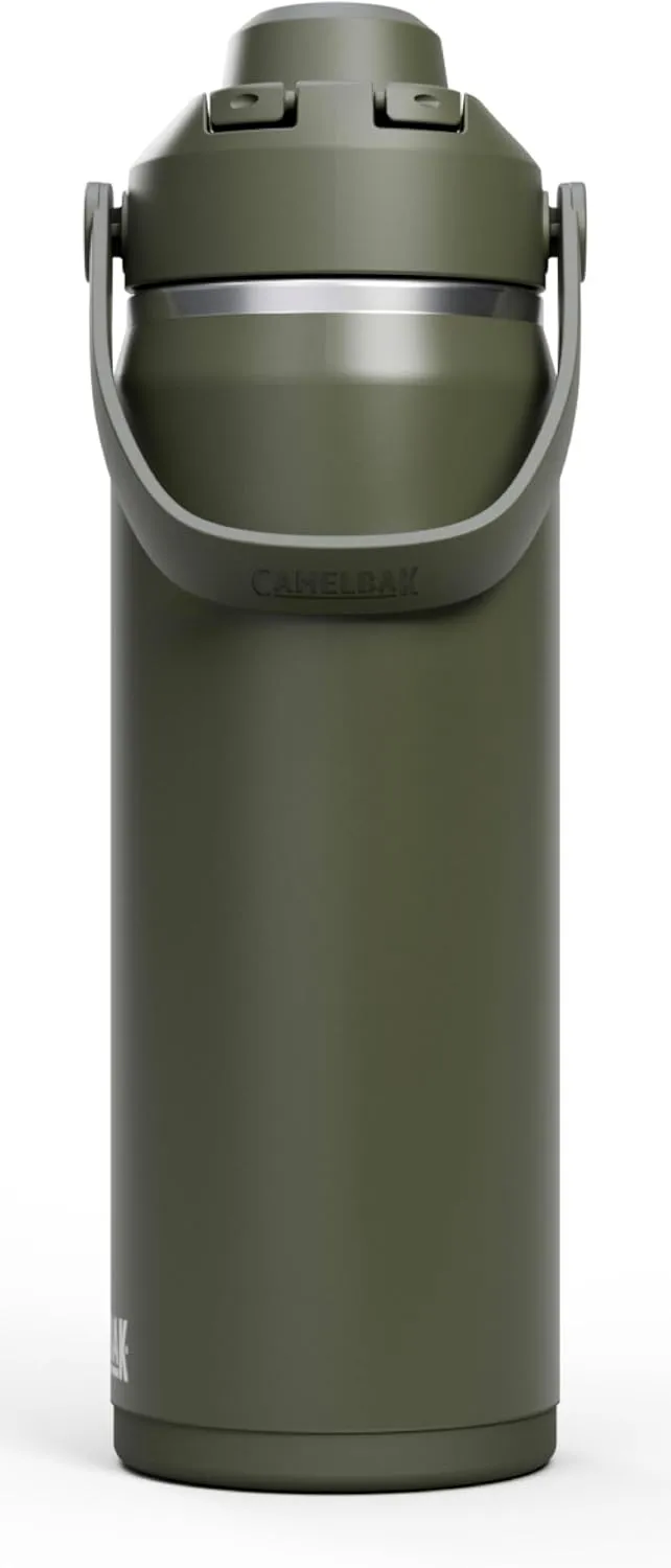 CamelBak Thrive Chug Water Bottle 20oz - Insulated Stainless Steel, Moss