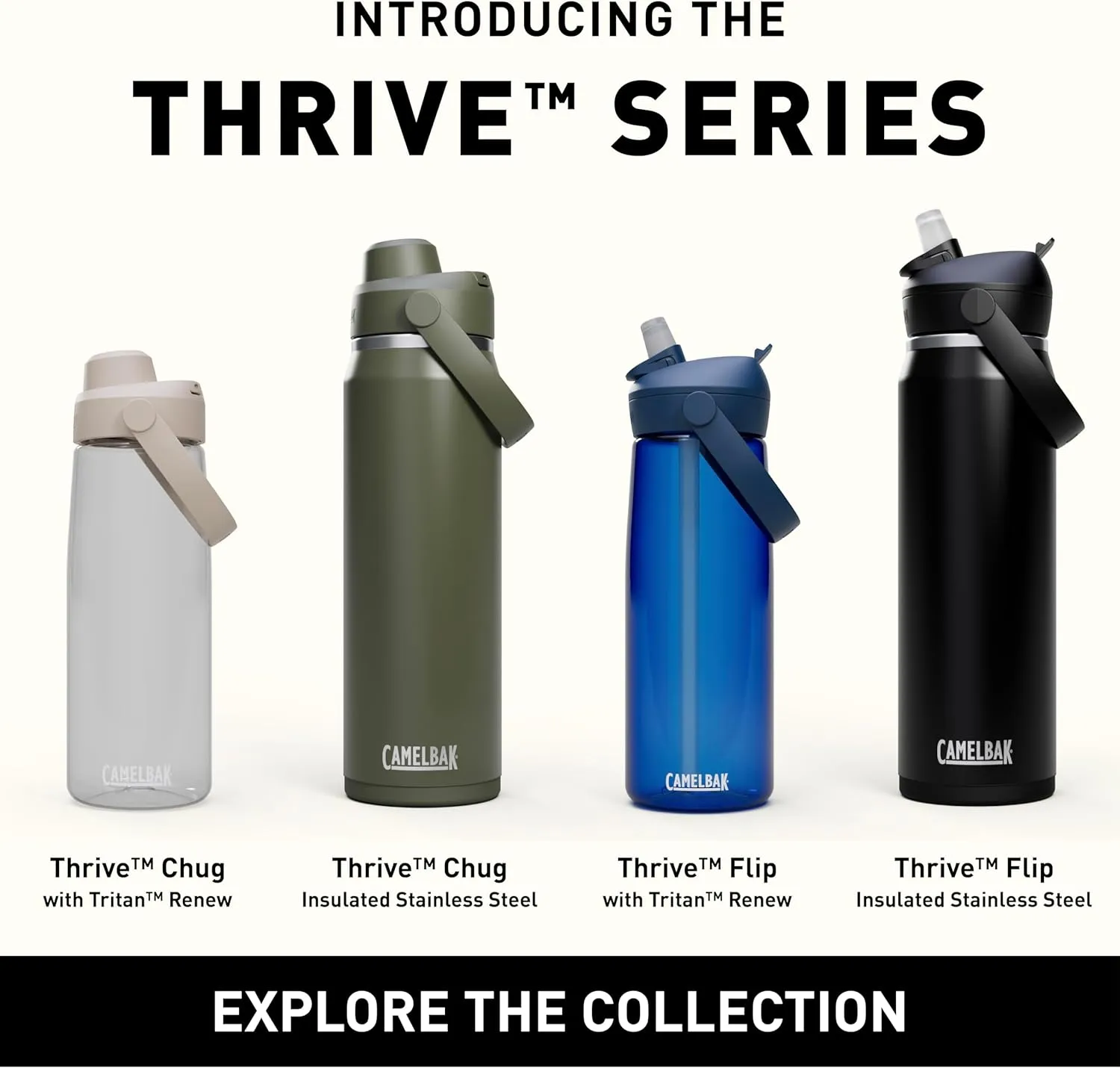 CamelBak Thrive Chug Water Bottle 20oz - Insulated Stainless Steel, Yellow Bloom
