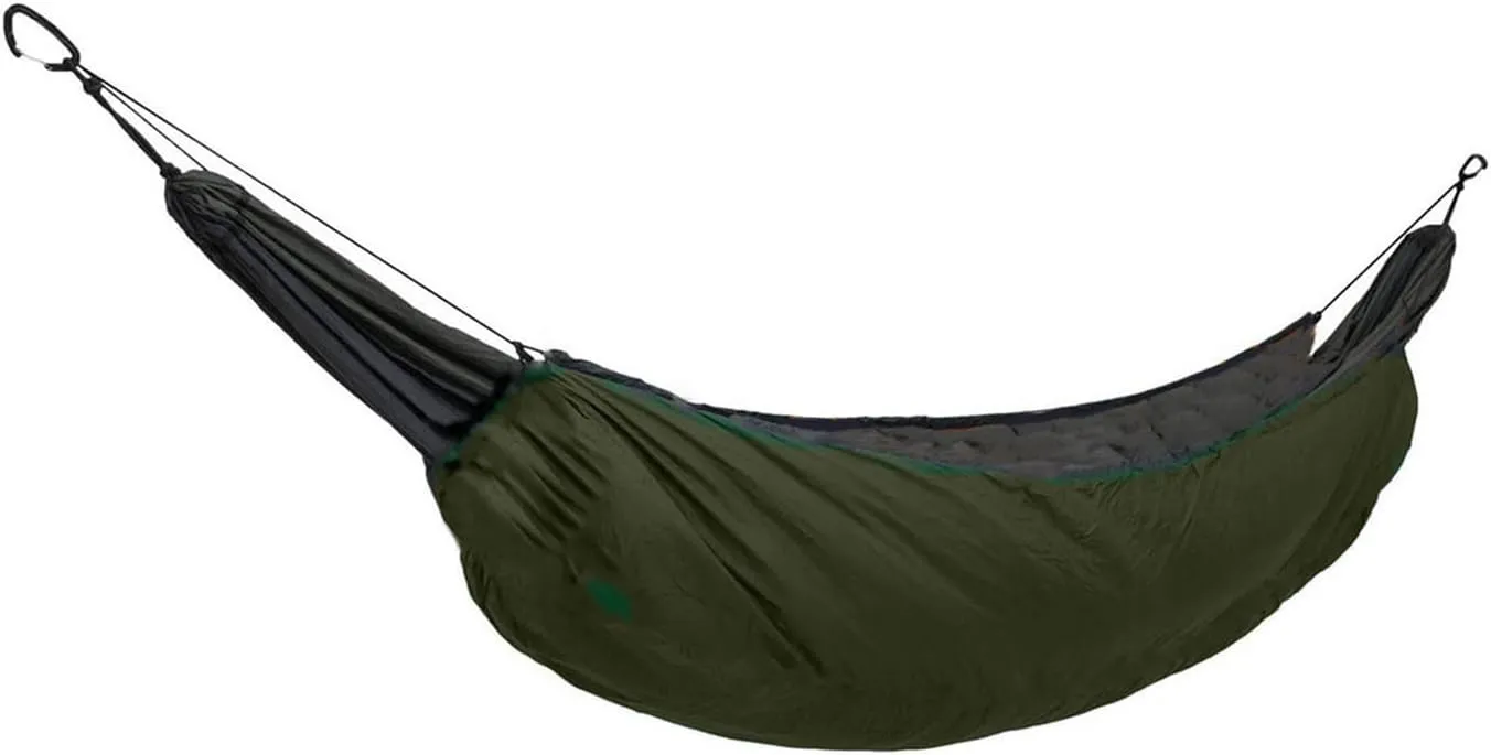 Camp Lightweight Full Length Hammock Underquilt Under Blanket Ultralight Camping Insulation Sleeping Bag 40 F to 68 F (5 C to 20 C) Strong (Dark Blue)
