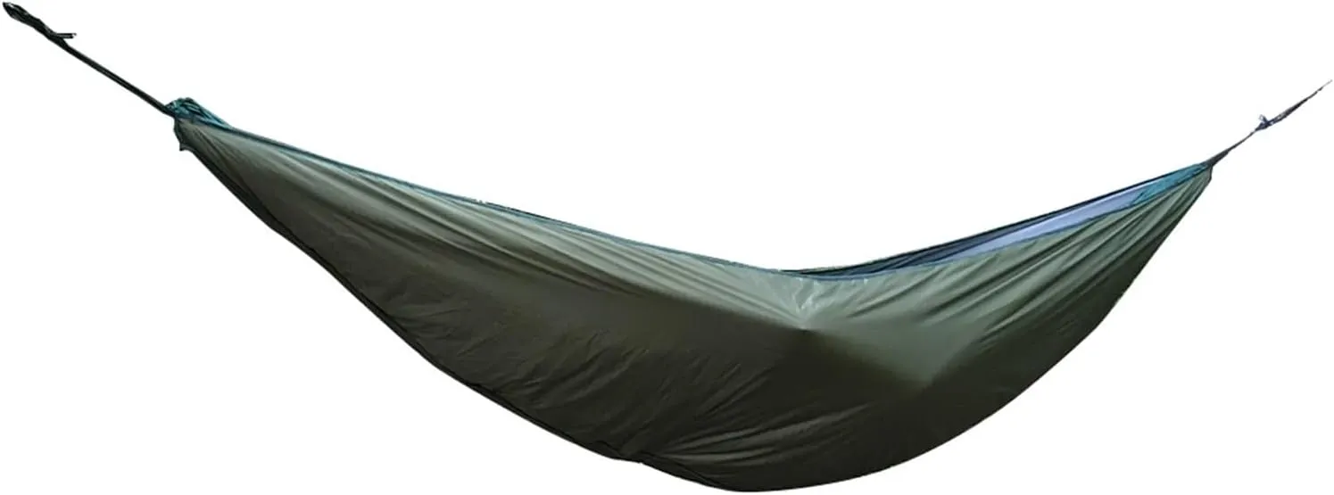 Camp Lightweight Full Length Hammock Underquilt Under Blanket Ultralight Camping Insulation Sleeping Bag 40 F to 68 F (5 C to 20 C) Strong (Dark Blue)