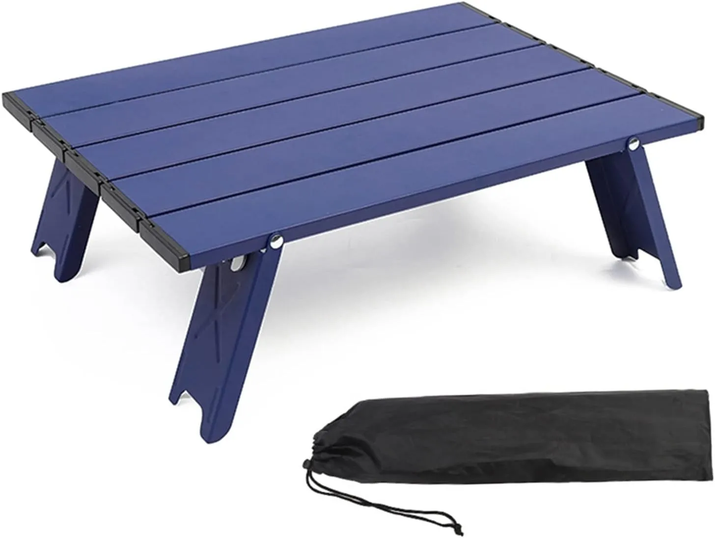 Camp Table Outdoor Folding Table Portable Beach Camping Picnic Table with Carry Bag Lightweight Mini Foldable BBQ Picnic Desk Computer Desk