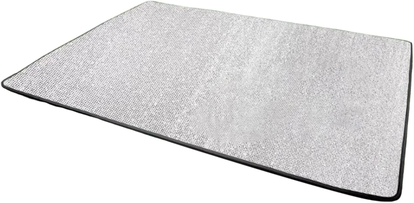 Camping Blanket, Folding Insulation Tent Pad with Storage Bag, EVA Foam Sleeping Mat, Aluminum Foil Sleeping Mattress Pad for Outdoor, Park,