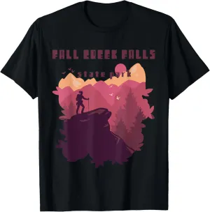 Camping Fall Creek Falls Tennessee Nature Hiking Bonfire T-Shirt