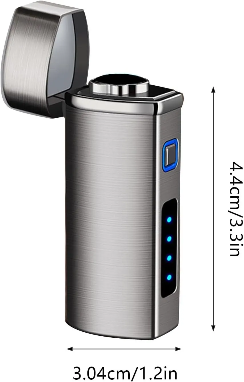 Camping Lighter,Three Head Direct Spray Blue Flame Fire Electric Inflatable Lighter,Outdoor Survival Camping Tactical, for Birthday Gifts Woman Man Youth Camping Hiking Gear (B)