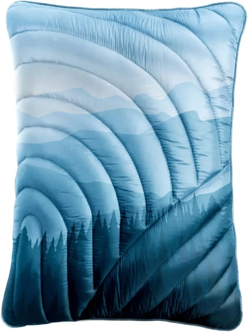 Camping Pillow,Supportive Compressible Travel Pillow Large Size Lightweight Camp Pillow with Storage Bag for Camping,Hiking,Backpacking,Airplane