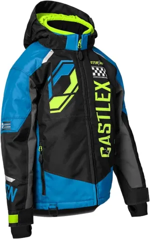 Castle X Youth Strike G5 Jacket (Process Blue/Black/Hi-Vis - Large)