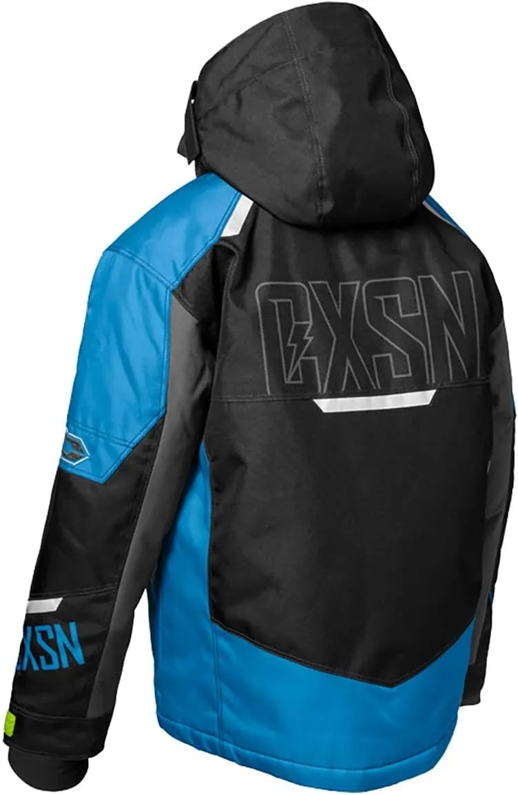 Castle X Youth Strike G5 Jacket (Process Blue/Black/Hi-Vis - Large)
