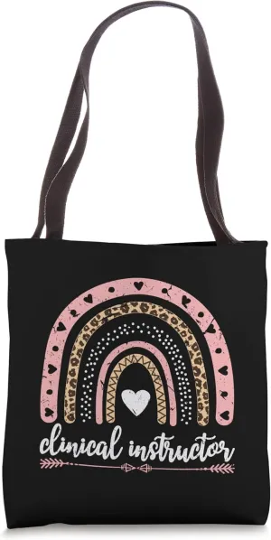 Clinical Instructor Adjunct Faculty Registered Nurse Teacher Tote Bag