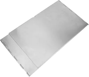 CLISPEED Outdoor Stove Wind Screen Foldable Plate Windshield for Camping and Outdoor Cooking Lightweight and Portable Wind Board for Enhanced Heat Efficiency and Savings