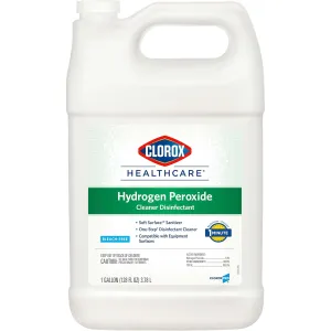 Clorox Healthcare Hydrogen Peroxide Cleaner Refill Jug, 128 Fl Oz (Package May Vary)