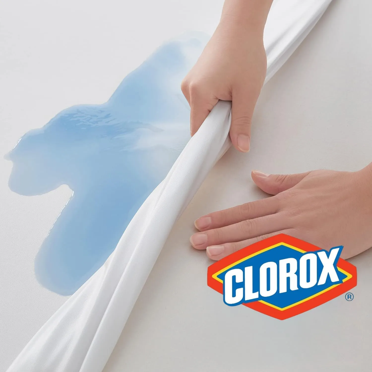 Clorox Mattress Protector Clorox Waterproof and Bed Bug Proof Zippered Mattress Protector | Absorbent Six-Sided Mattress Cover White (Twin)