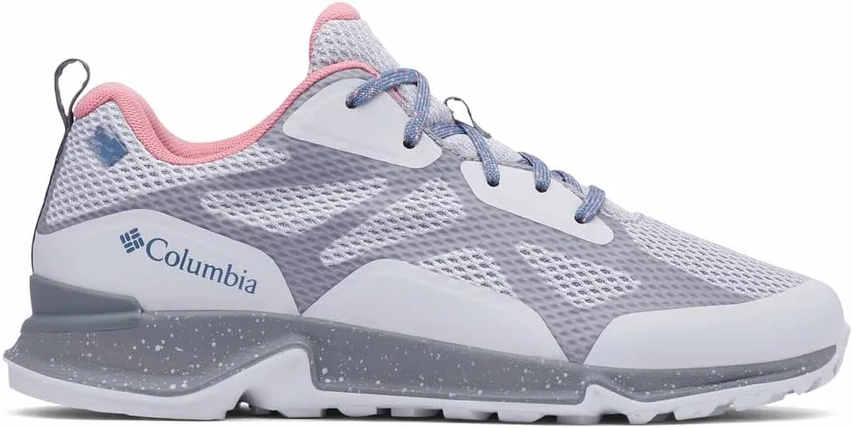 Columbia Women's Vitesse Outdry Performance Shoes, Waterproof & Breathable Hiking, Grey Ice/Canyon Rose, 7.5 Regular US