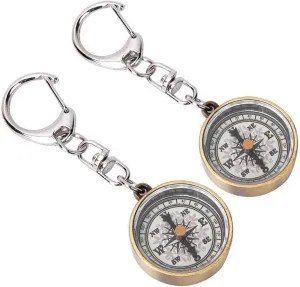Compass Hiking, 2 Pack Mini Portable Compact Pocket Compass