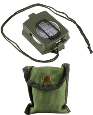 Compass Hiking Compass Navigation, Style Waterproof Navigational Compass for Outdoor Camping Hiking Military Green