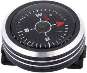 Compass Hiking, Outdoor Compass Wristband Sports Waterproof Bands for Camping Diving Compass