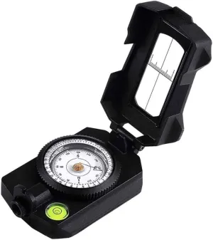 Compass with Sighting Clinometer, Overcome Vertical Magnetic Field, Accuracy 0.5° Outdoor Activity Camping Hiking Portable,Best Survival Gifts