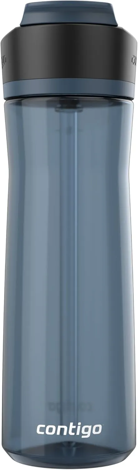 Contigo Ashland Water Bottle, 24 oz, Blueberry