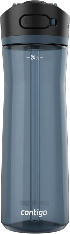 Contigo Ashland Water Bottle, 24 oz, Blueberry