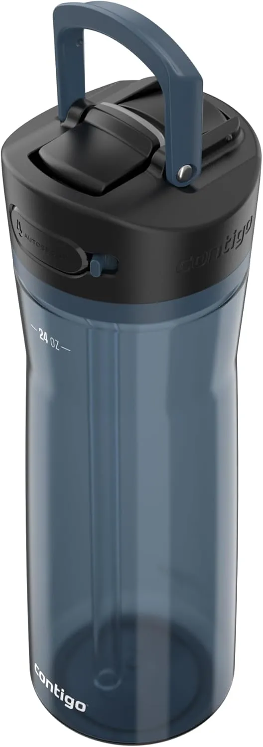 Contigo Ashland Water Bottle, 24 oz, Blueberry